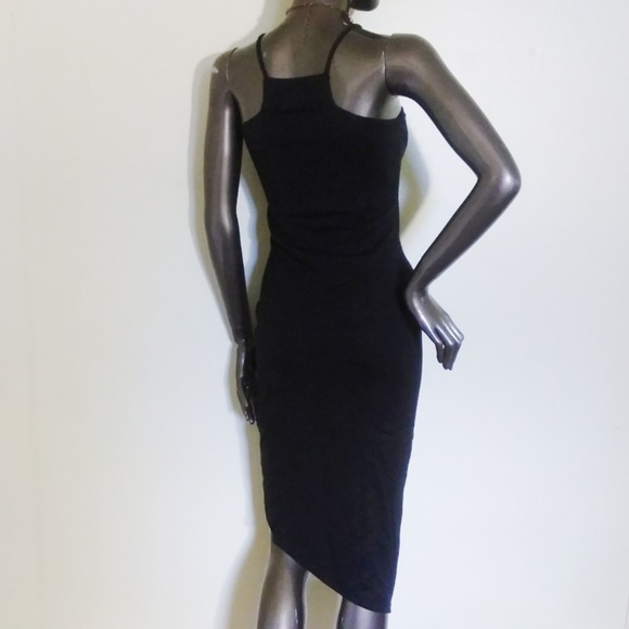 Express Cut In Cami Dress [Black] - Picture 4 of 6